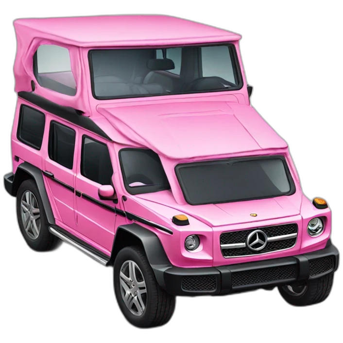 Pink g wagon emoji