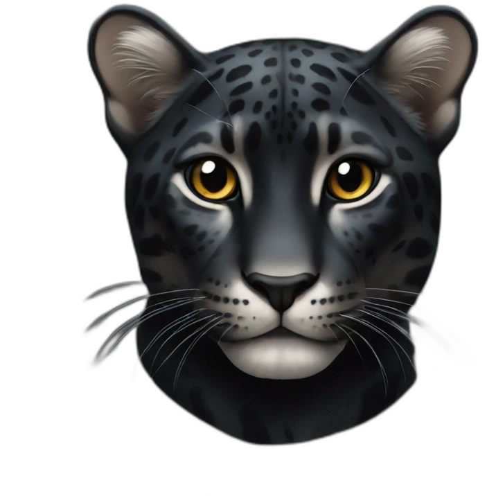 Panthère noire emoji