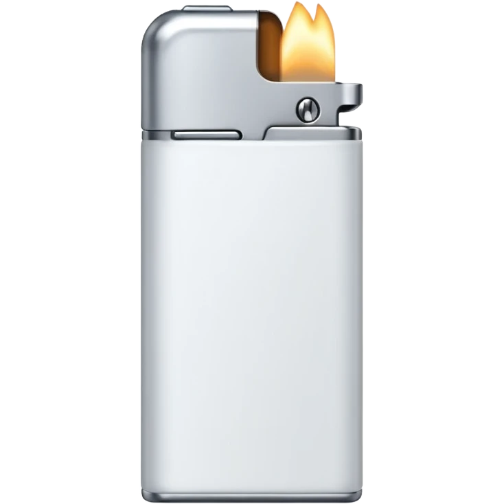 white lighter emoji