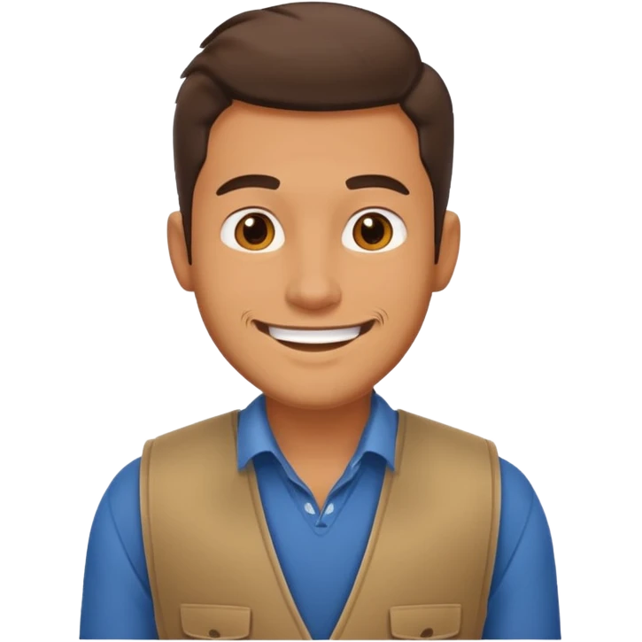 man in Vests emoji