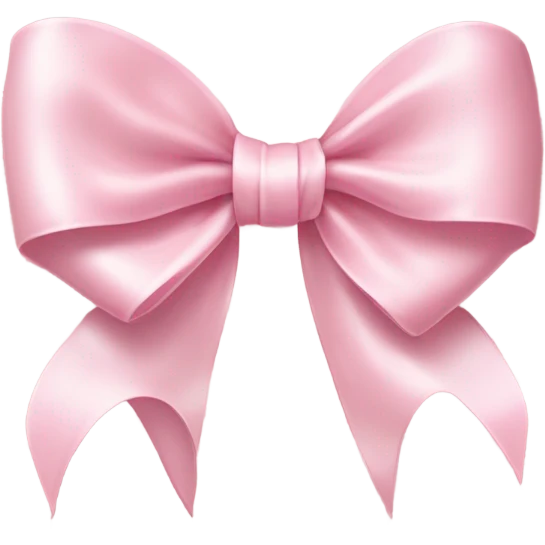 pink cute ribbon emoji