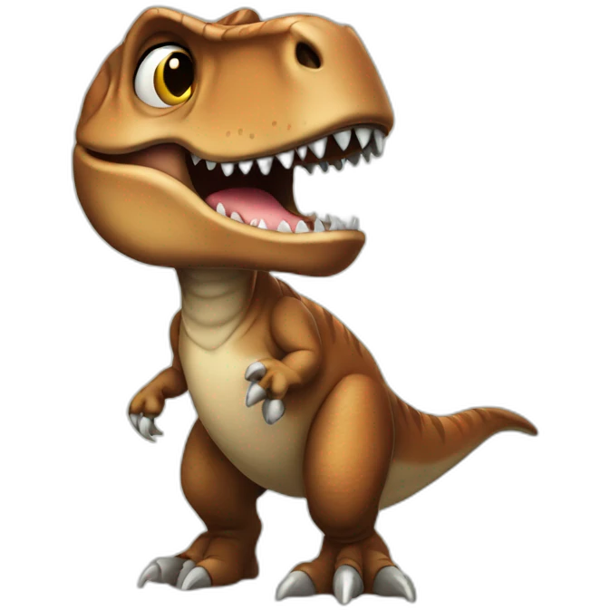 T-rex emoji