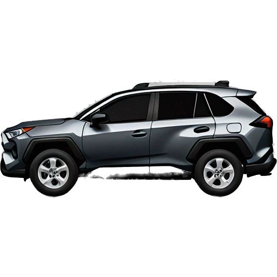 2024 Dark gray Toyota rav4 emoji