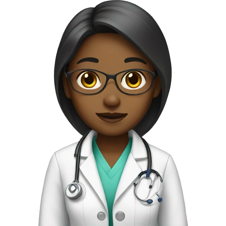 girl doctor emoji