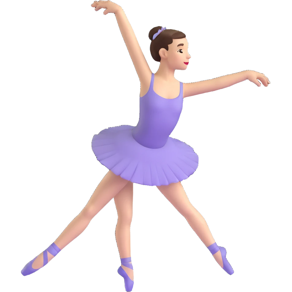 classic ballet dancer emoji