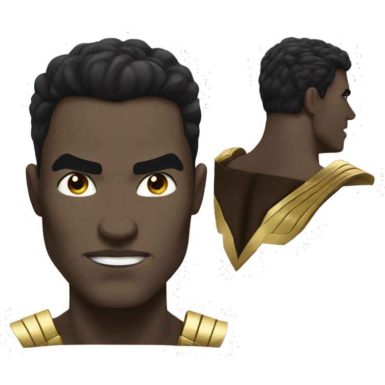 black adam superhero emoji