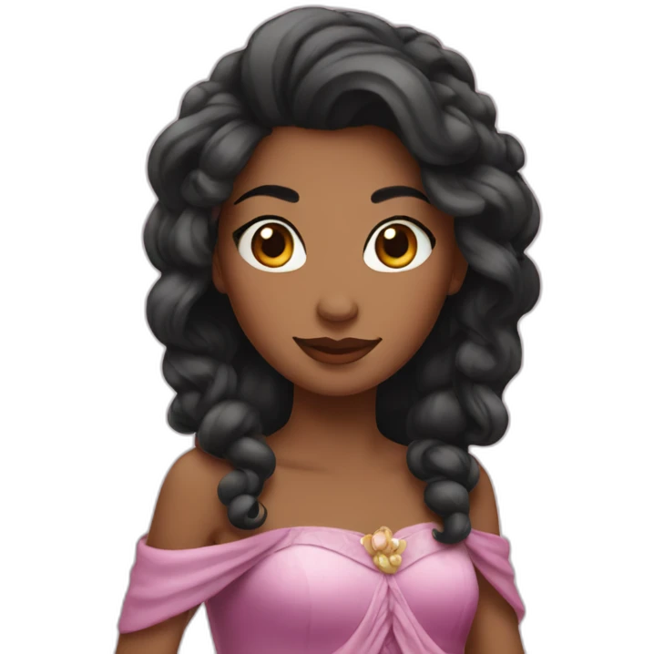Beautiful princess emoji