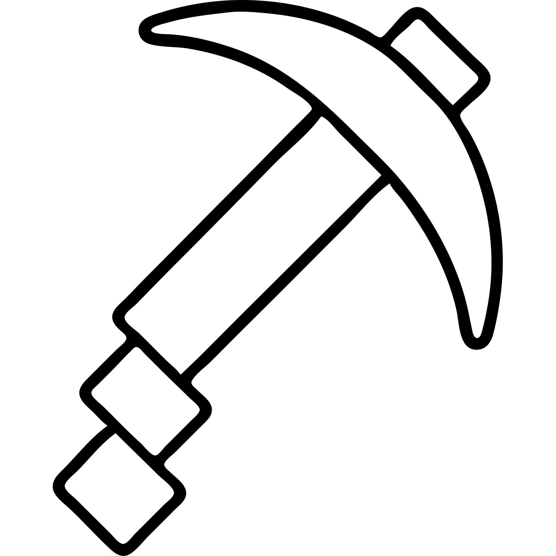 Minecraft pickaxe emoji