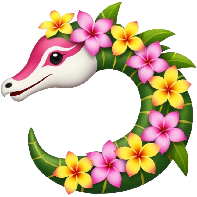hawaiian haku emoji