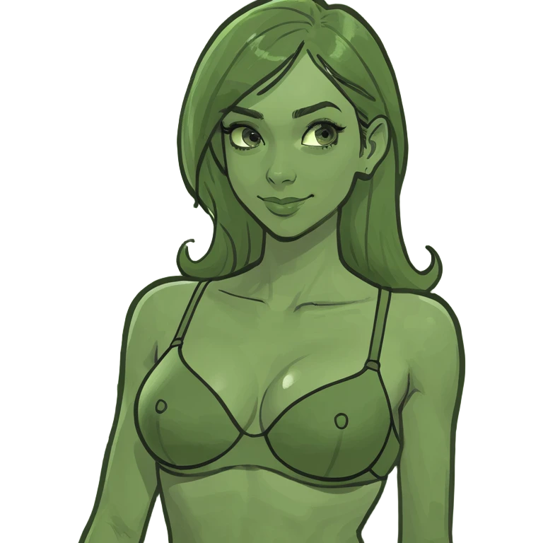 Girl in bra  emoji