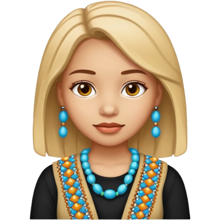 Bead Pattern Girl emoji