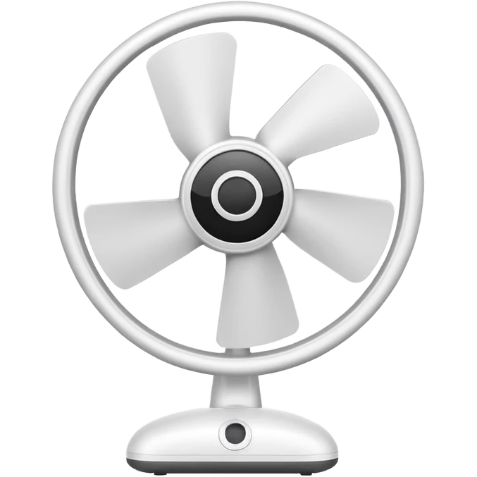 white home fan emoji
