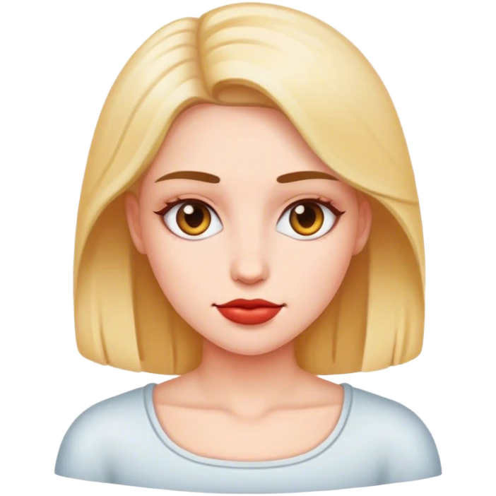 женшина с closeup ПОВ emoji