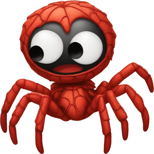 Baby spider Elmo  emoji