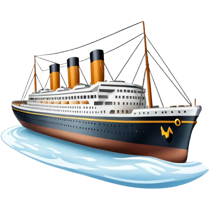 Make the Titanic emoji