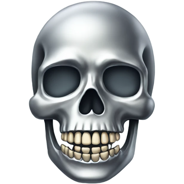 Chrome skeleton emoji