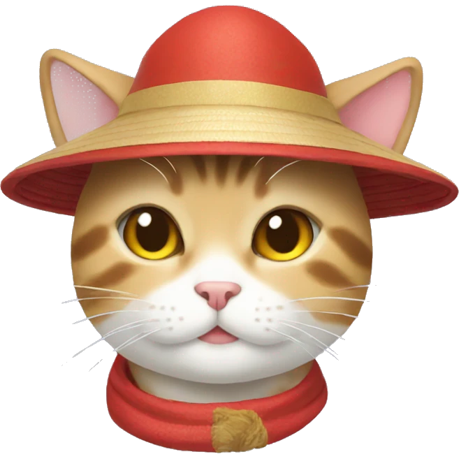 japan hat cat emoji
