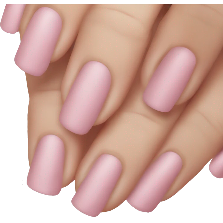 Light pink nails emoji