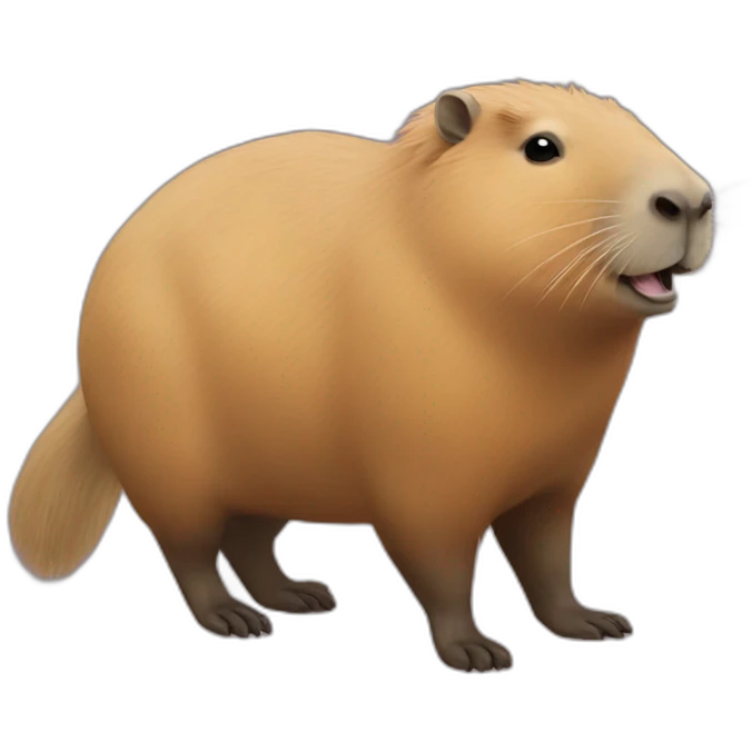 Capybara emoji