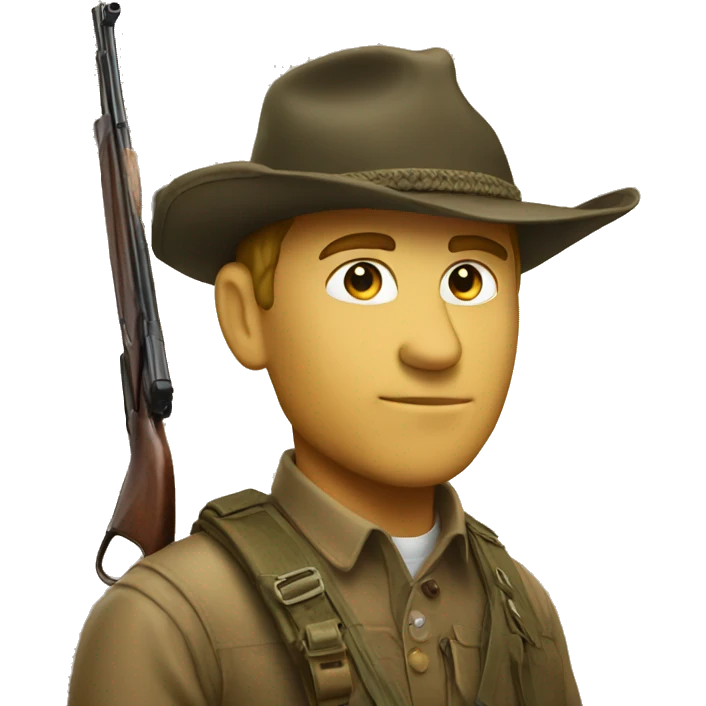 Hunting emoji