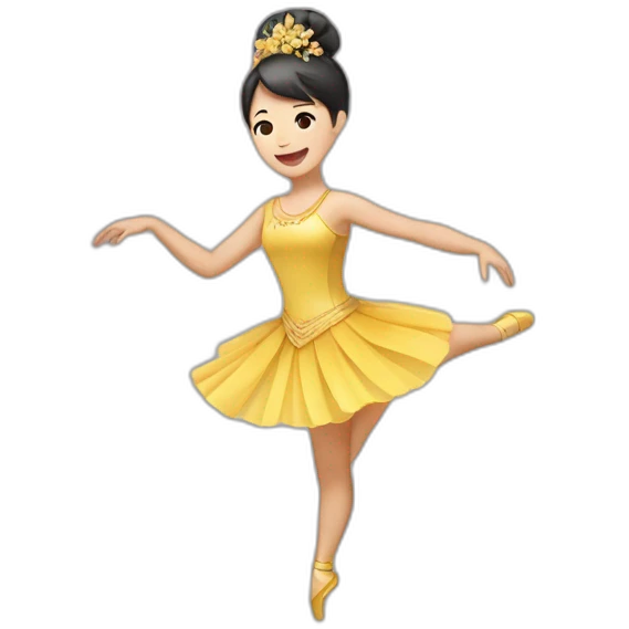 Danseuse coréenne  emoji
