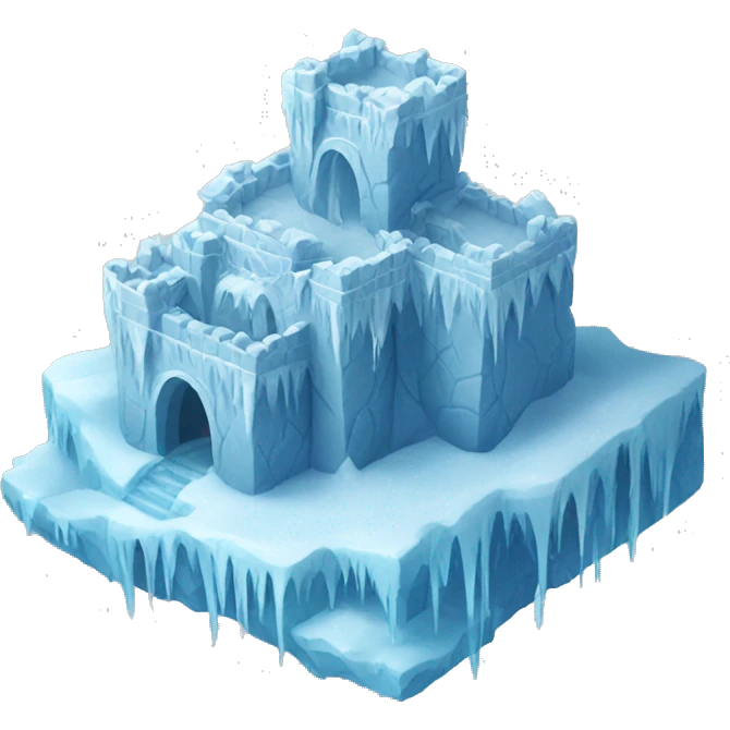Ice castle emoji