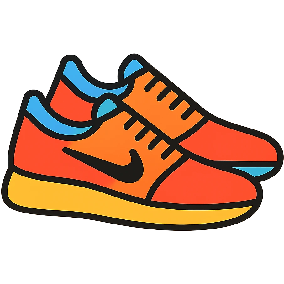 pair of Nike shoes emoji