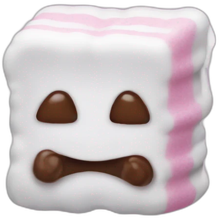 Bonbon chamallows emoji