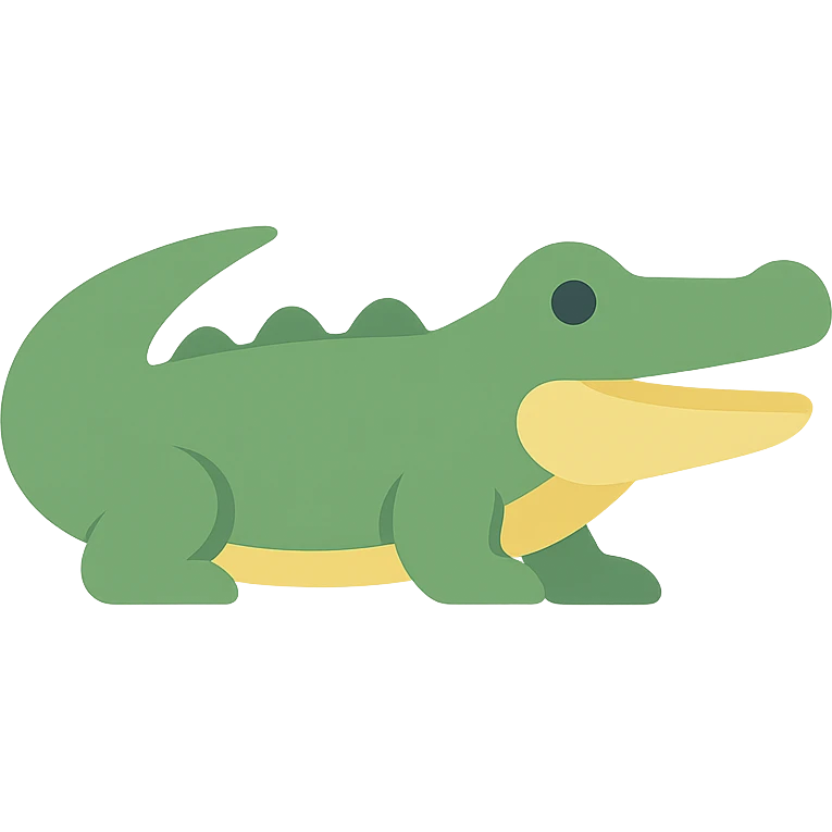 Alligator emoji