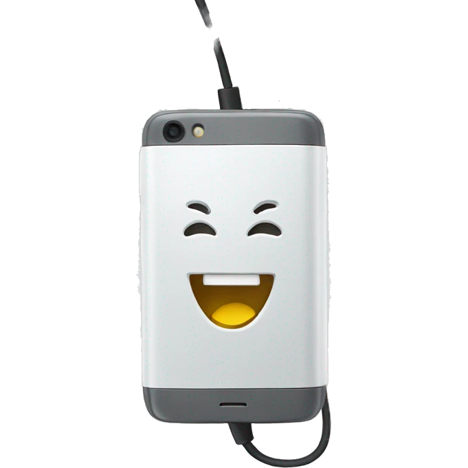 charging phone emoji