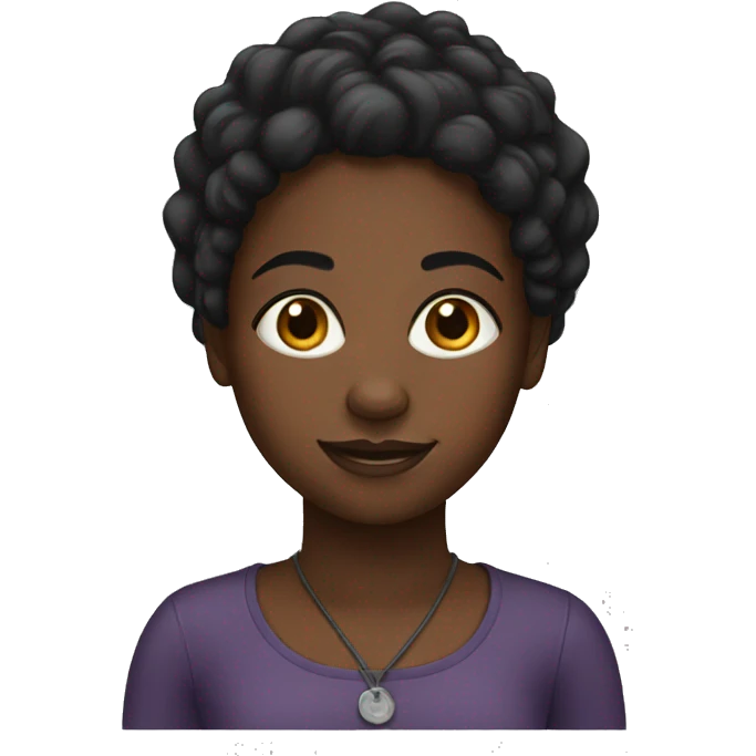 Black girl  emoji
