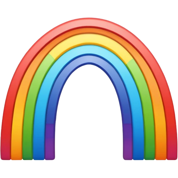 Rainbow emoji