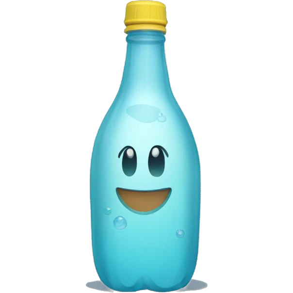 Botella de agua emoji