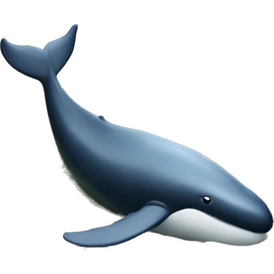 whale on a mountain of money emoji
