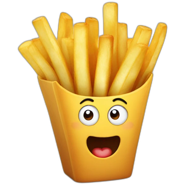 French fries emoji