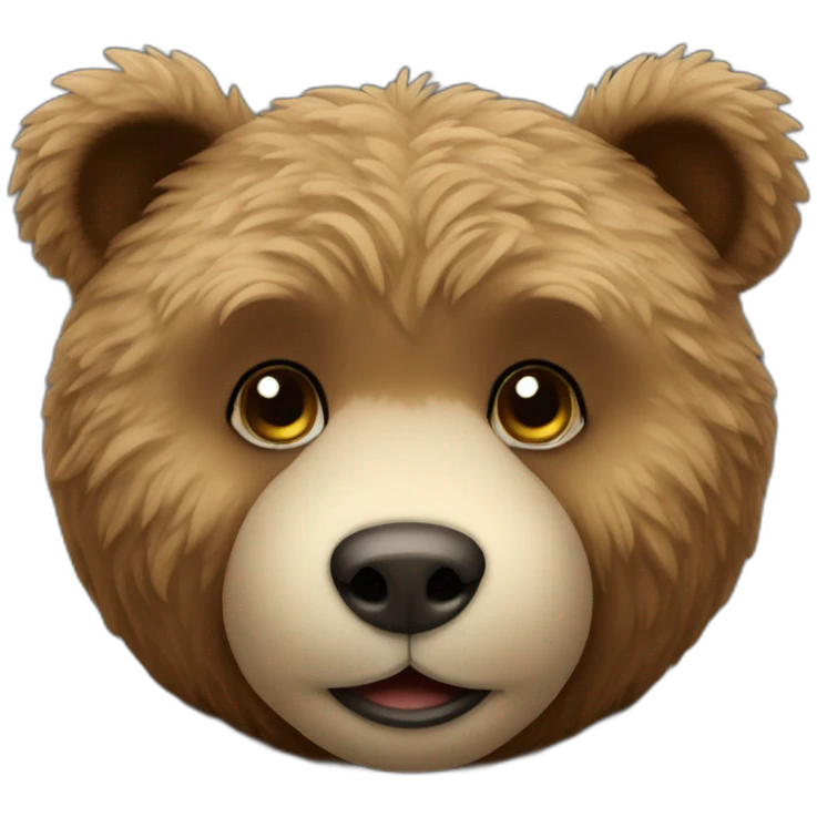 Teddy bear heart emoji