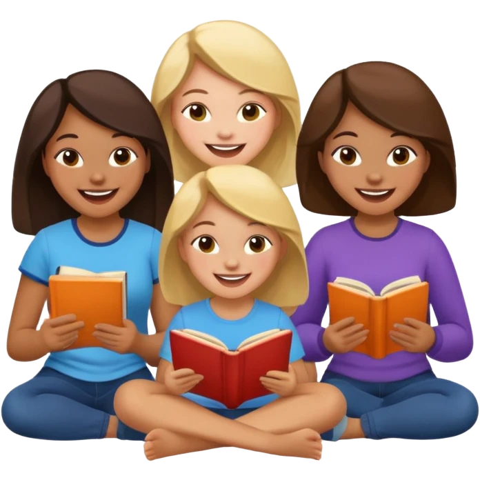 books club girls only emoji