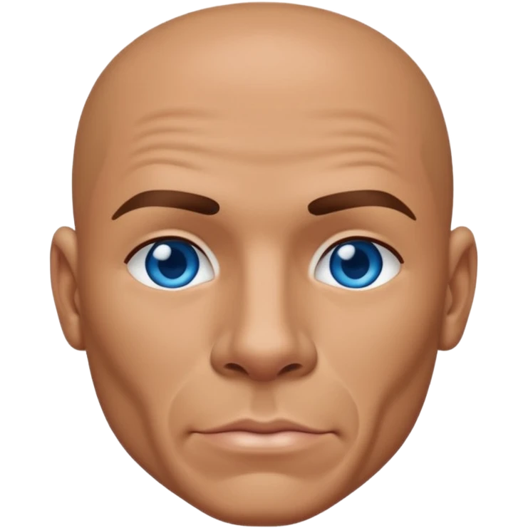 Armando "Pitbull" Pérez with blue eyes emoji