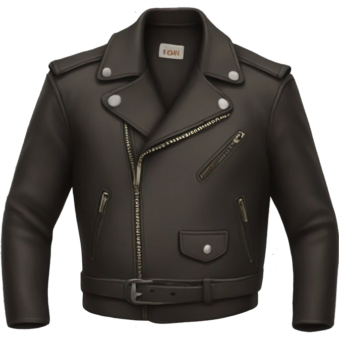 Leather jacket  emoji