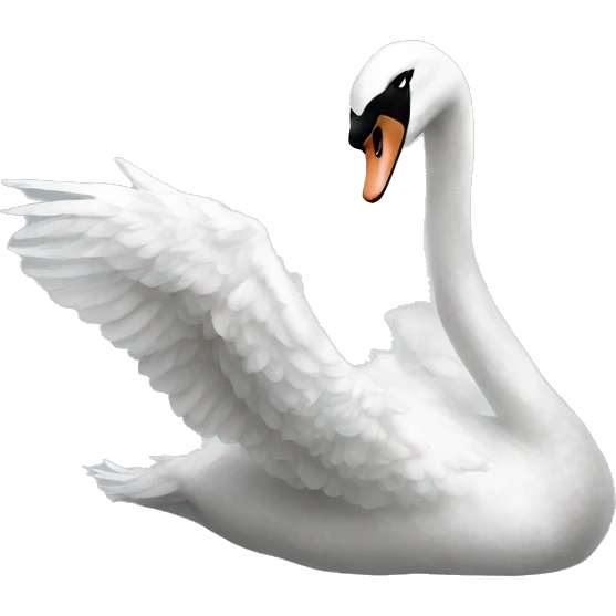 White swan emoji
