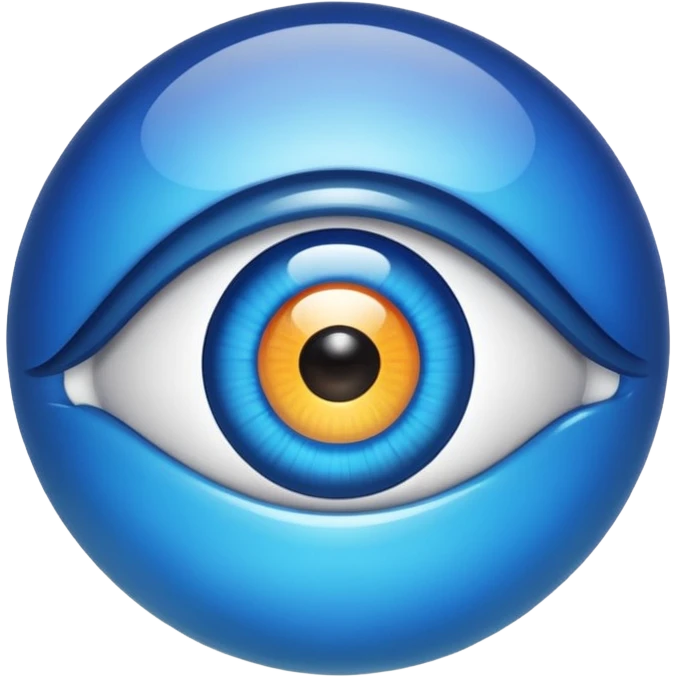 nazar eye bead. emoji