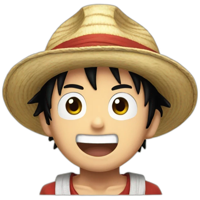 Luffy emoji