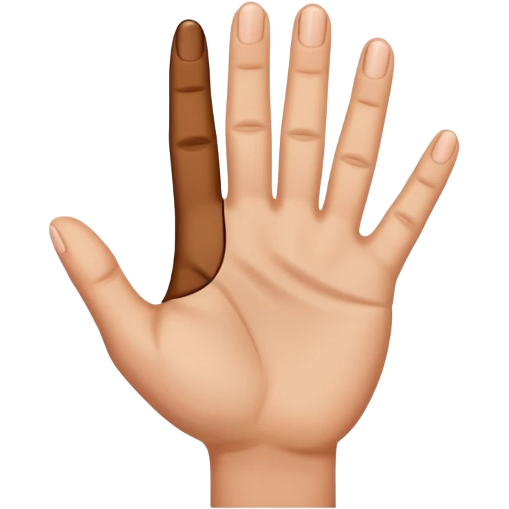 you hand symbol emoji