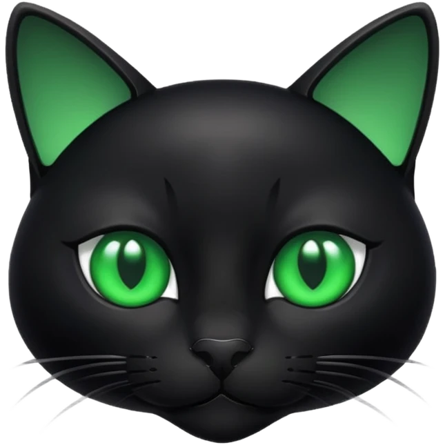 Black cat emoji