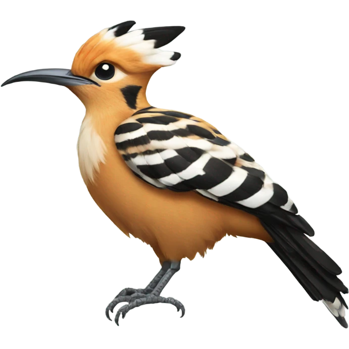 Hoopoe bird emoji