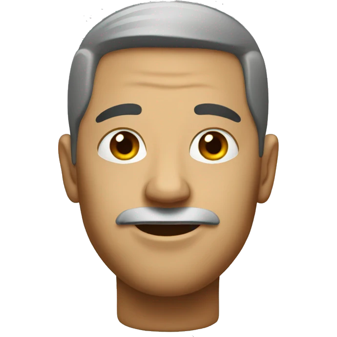 Giant head emoji
