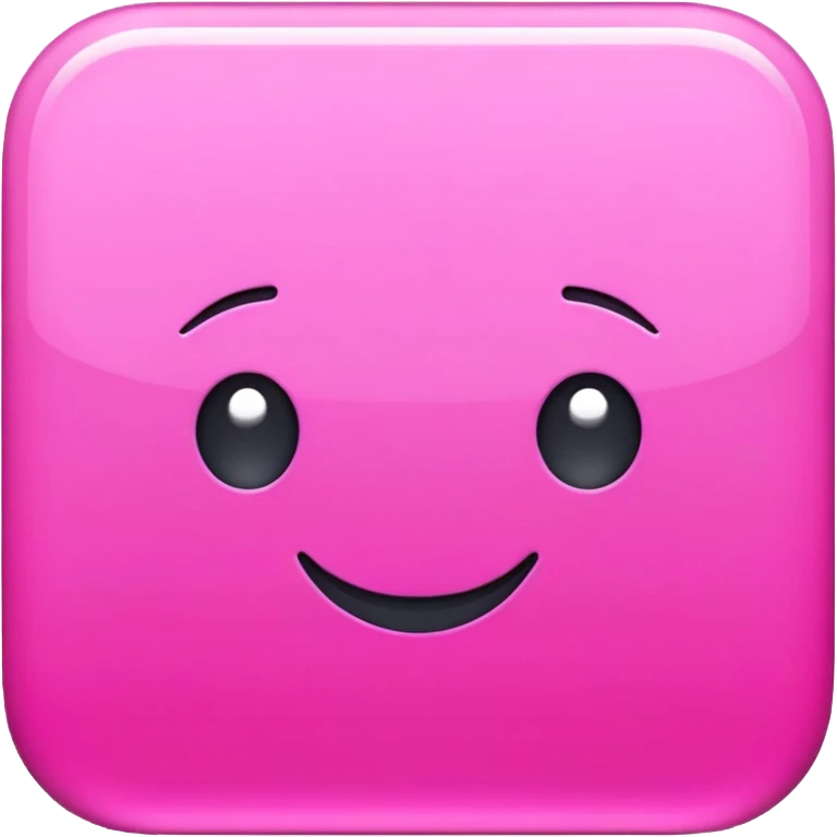 Pink emoji