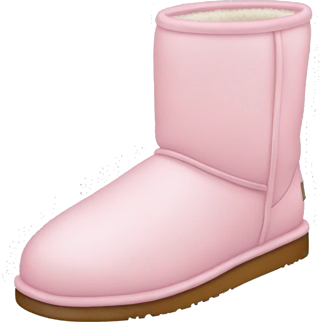 light pink uggs emoji