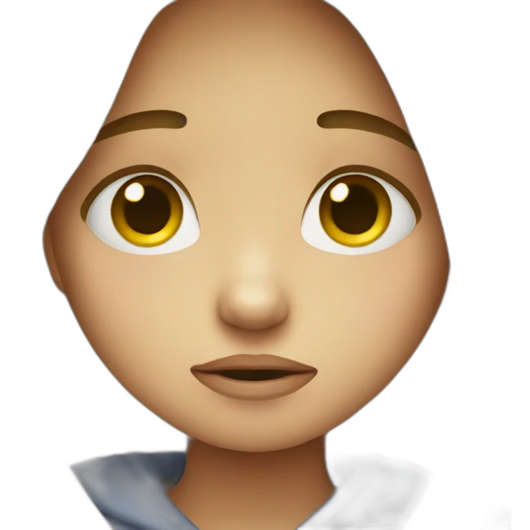 crying girl emoji
