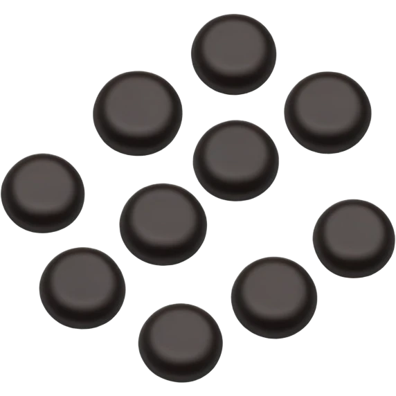 6 black lentils, simple and clear emoji